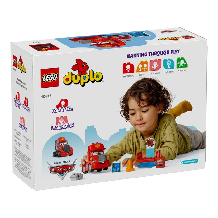 Mack en la Carrera Lego Duplo (10417) Cars 14 Piezas