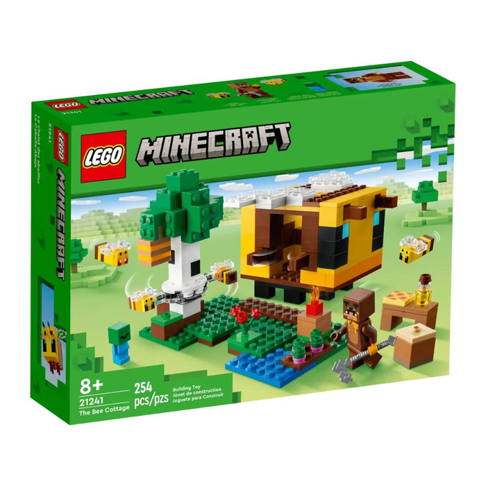 LEGO Minecraft La Cabaña de las Abejas (21241) 254 Piezas