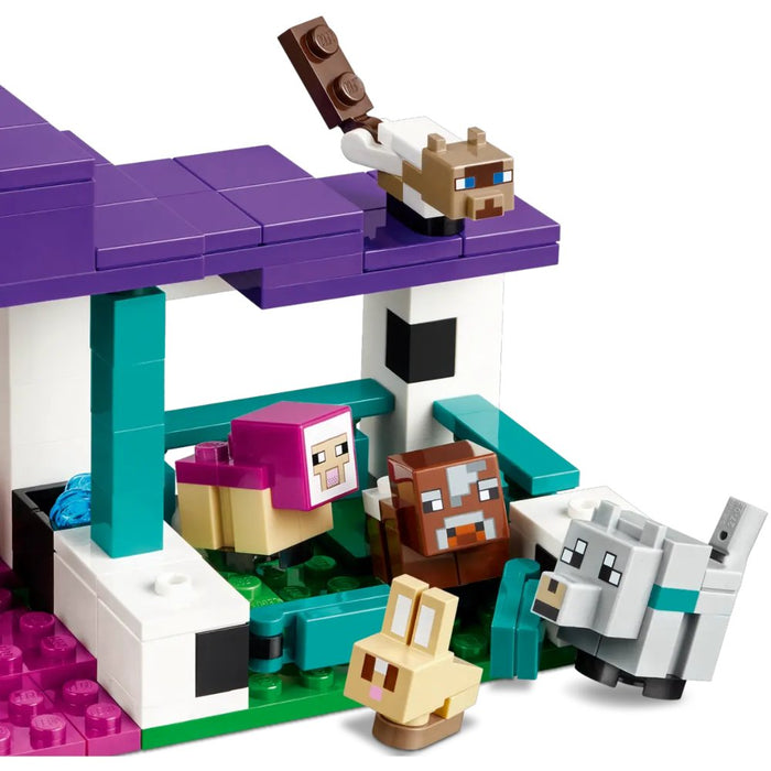 Lego Minecraft El Santuario de Animales (21253) 206 Piezas