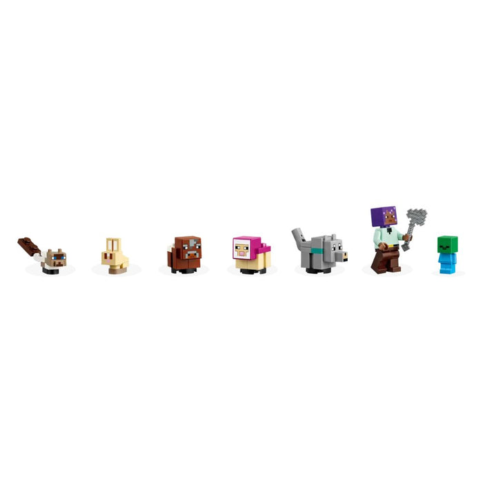 Lego Minecraft El Santuario de Animales (21253) 206 Piezas