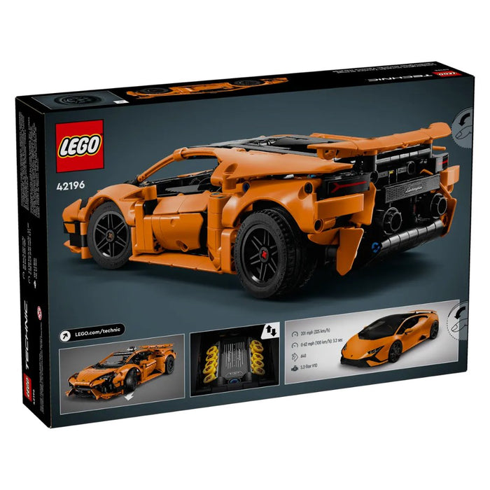 Lamborghini Huracán Tecnica Orange Lego Technic (42196) 806 Piezas