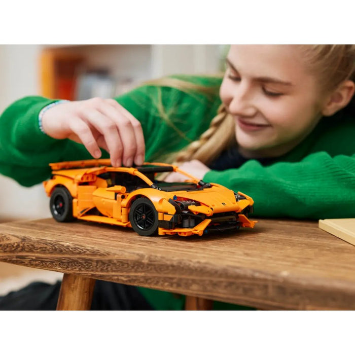 Lamborghini Huracán Tecnica Orange Lego Technic (42196) 806 Piezas