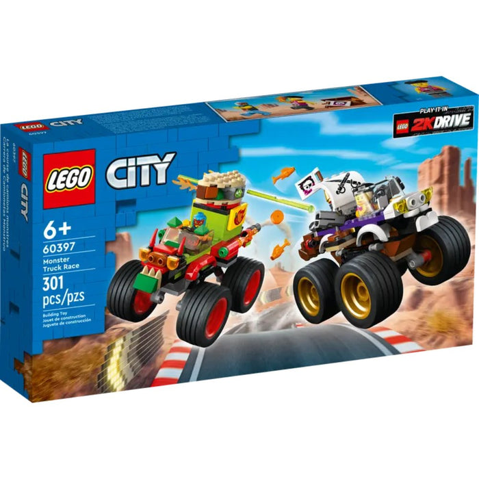 Carrera De Camiones Monstruo Lego City (60397) 301 Piezas