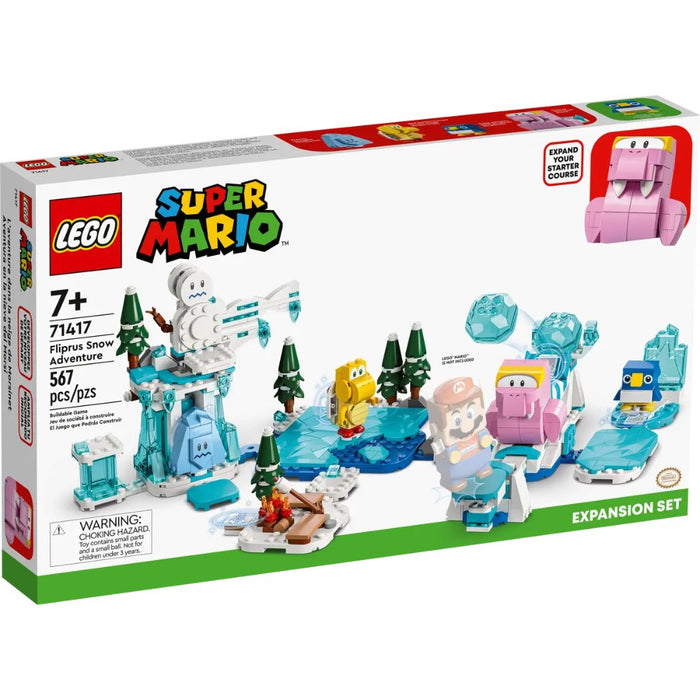 Lego Super Mario Aventura en la Nieve Fliprus (71417) 567 Piezas