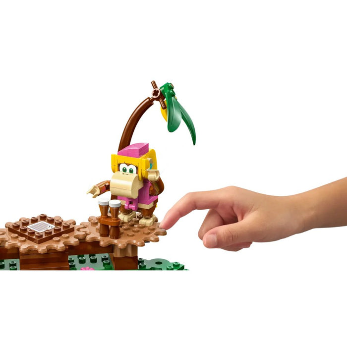 Lego Super Mario Conjunto de Expansión Jungle Jam de Dixie Kong (71421) 174 Piezas