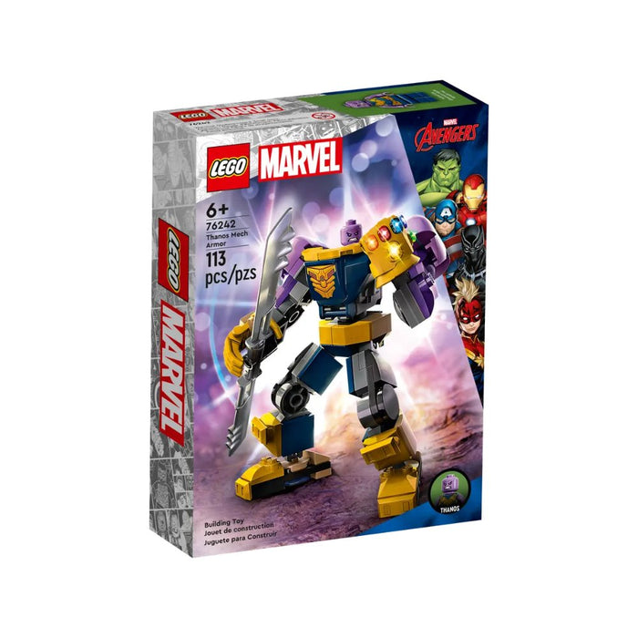 LEGO Marvel Armadura Mecánica de Thanos (76242) 113 Piezas