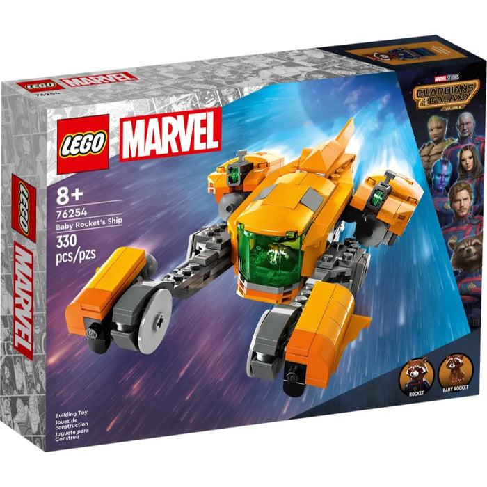 LEGO Marvel Nave de Bebé Rocket (76254) 330 Piezas