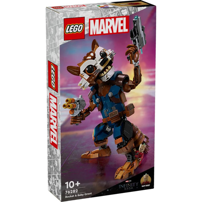 LEGO Marvel Rocket & Baby Groot (76282) 566 Piezas