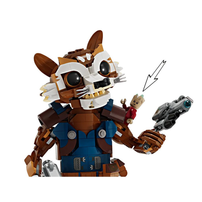 LEGO Marvel Rocket & Baby Groot (76282) 566 Piezas