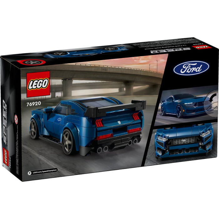 Ford Mustang Dark Horse Sports Car Lego Speed  (76920) 344 Piezas