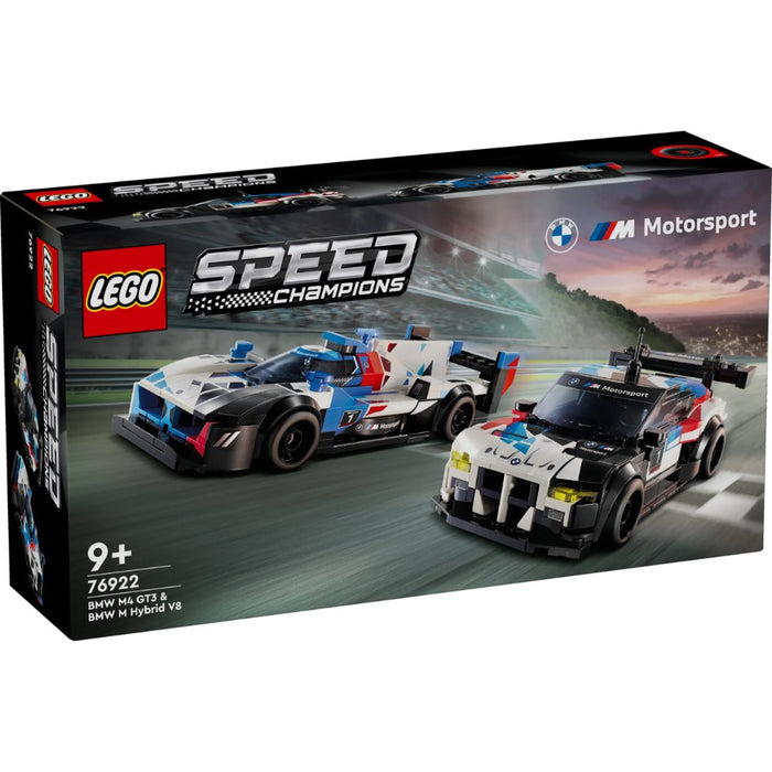 BMW M4 GT3 & BMW M Hybrid V8 Race Cars Lego Speed Champions (76922) 676 Piezas