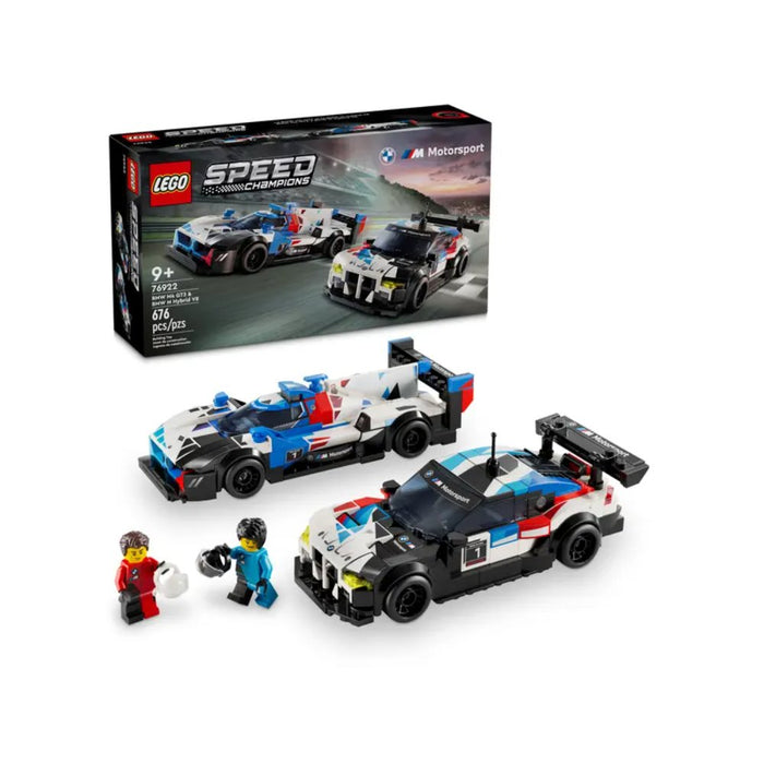 BMW M4 GT3 & BMW M Hybrid V8 Race Cars Lego Speed Champions (76922) 676 Piezas