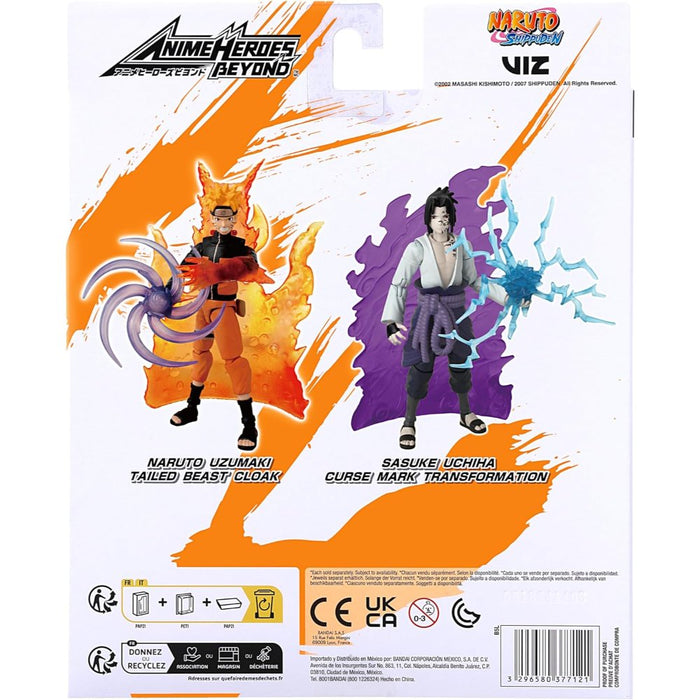 Figuras Bandai de Anime Heroes De 17cm - Sasuke Uchiha