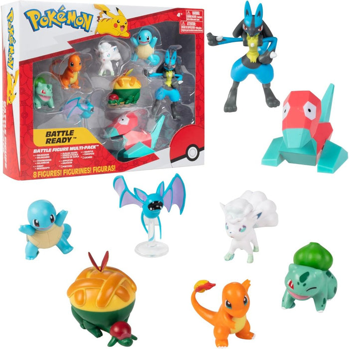 Pokémon Multi-pack de Figuras de Batalla (8 Figuras)