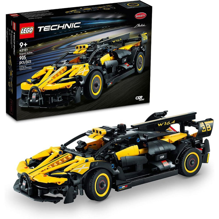 Bugatti Bólido Lego Technic (42151) 905 Piezas