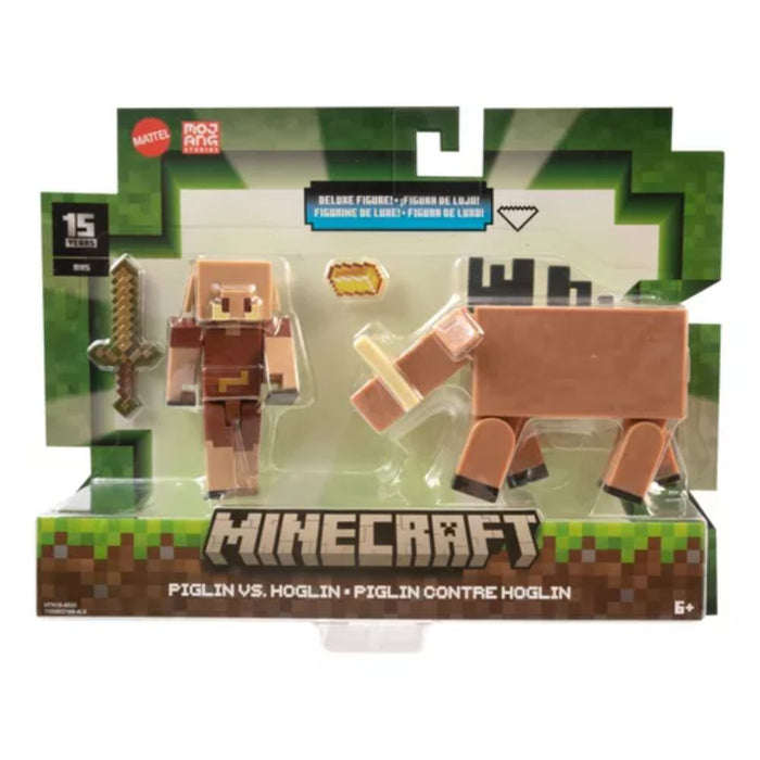 Minecraft Core Figura de 8CM Con Crafting Pack de 2