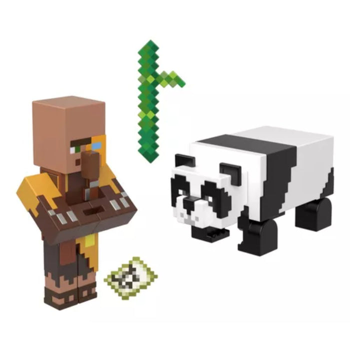 Minecraft Core Figura de 8CM Con Crafting Pack de 2