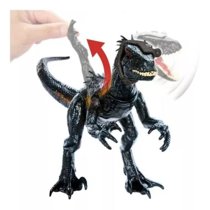 Figura Indoraptor Jurassic World Rastrea y ataca
