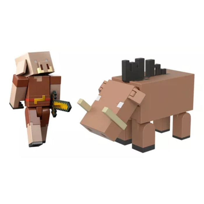 Minecraft Core Figura de 8CM Con Crafting Pack de 2