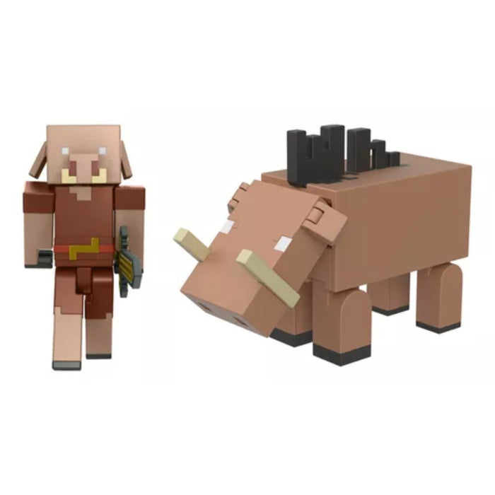 Minecraft Core Figura de 8CM Con Crafting Pack de 2