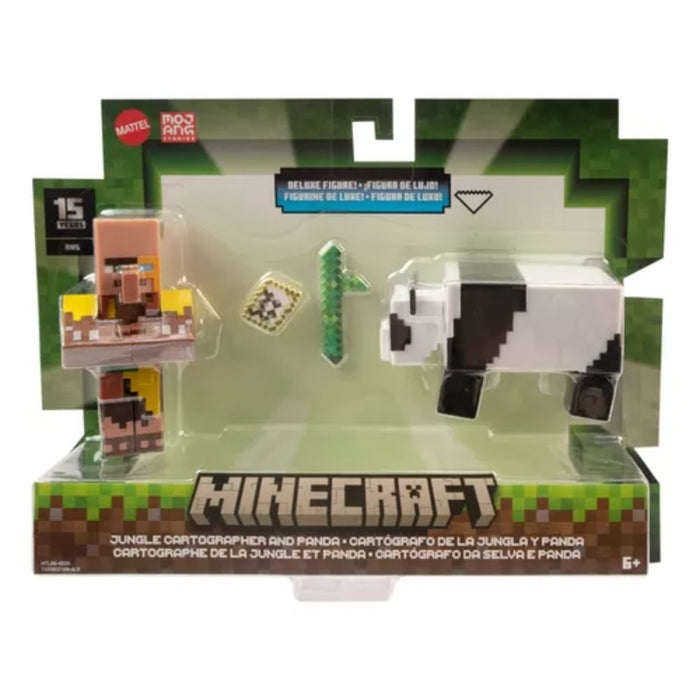 Minecraft Core Figura de 8CM Con Crafting Pack de 2