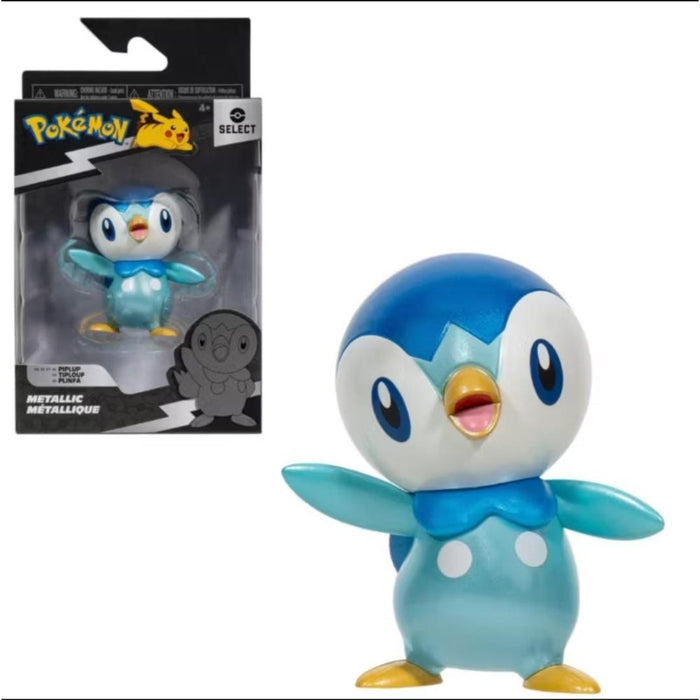 Pokémon Figura Metálica 8 Cm - Piplup