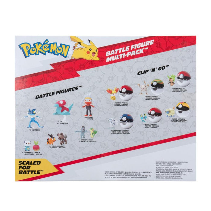 Pokémon Multi-pack de Figuras de Batalla (8 Figuras)