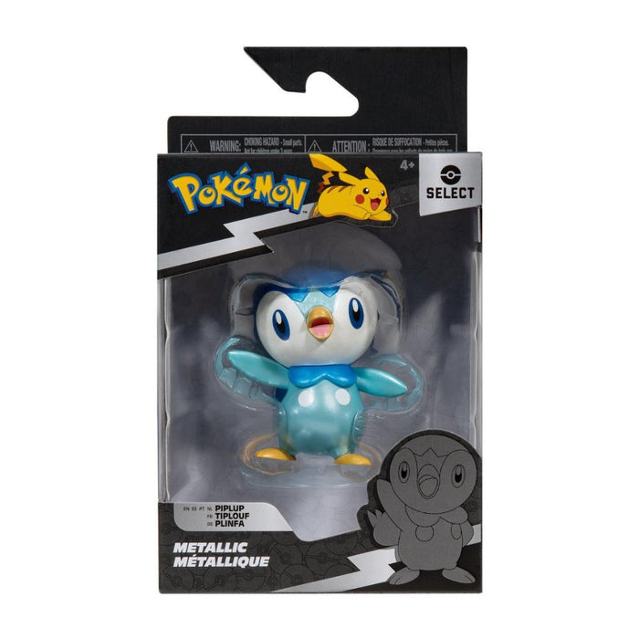 Pokémon Figura Metálica 8 Cm - Piplup