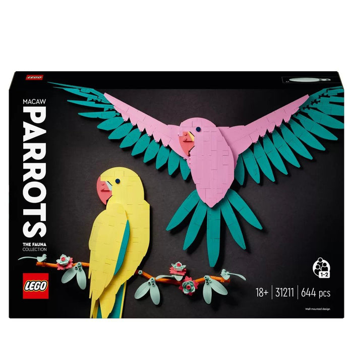 Lego Colección de Fauna – Loros Guacamayos (31211) 644 Piezas