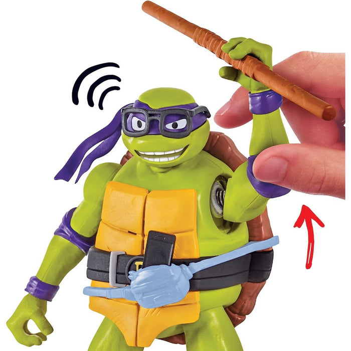 Tortugas Ninja Figura 14 Cm Con Sonido - Donatello