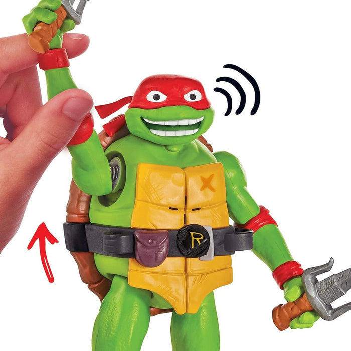 Tortugas Ninja Figura 14 Cm Con Sonido - Raphael