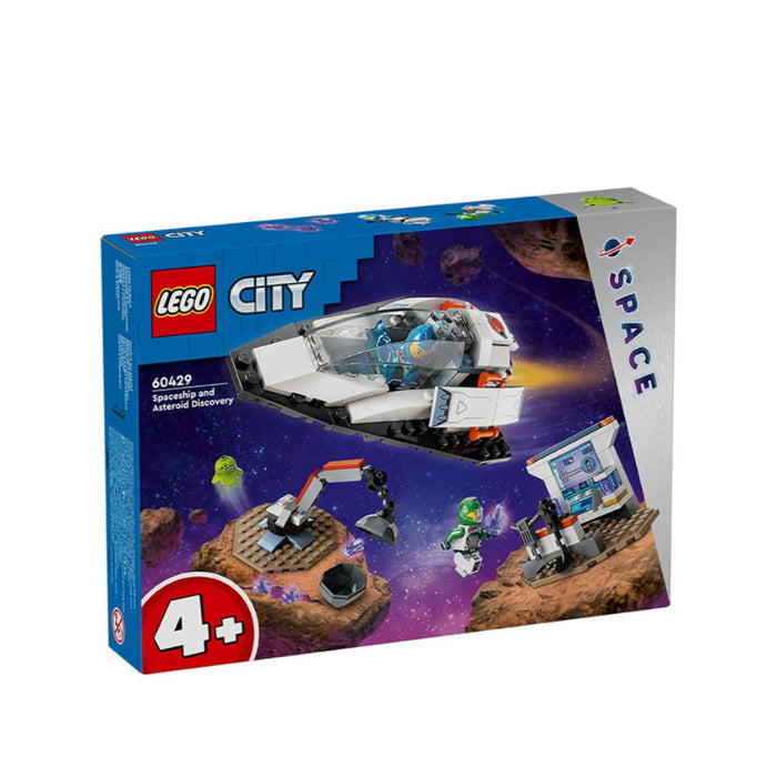 Descubrimiento de Naves Espaciales y Asteroides Lego City (60429) 126 Piezas