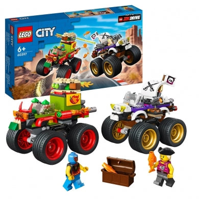 Carrera De Camiones Monstruo Lego City (60397) 301 Piezas